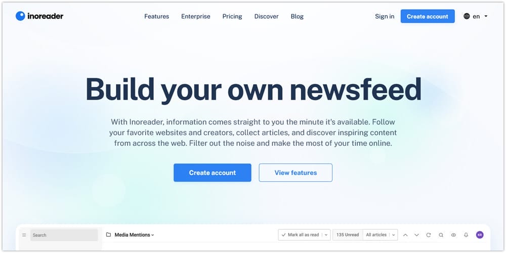 Best Google Reader Alternatives 8 Inoreader
