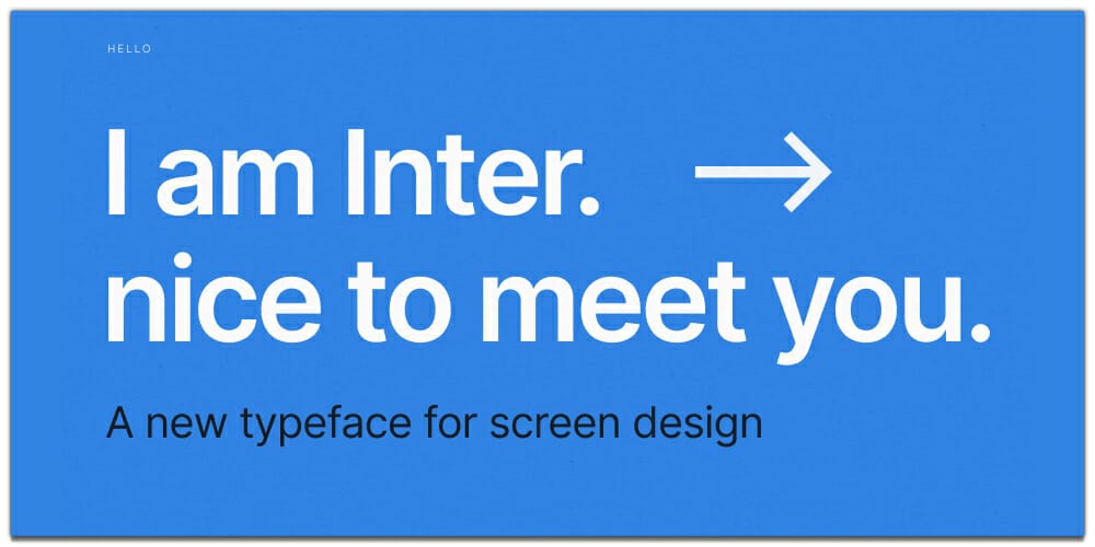 20 Best Free Fonts for Web/Graphic Designers 10 Inter