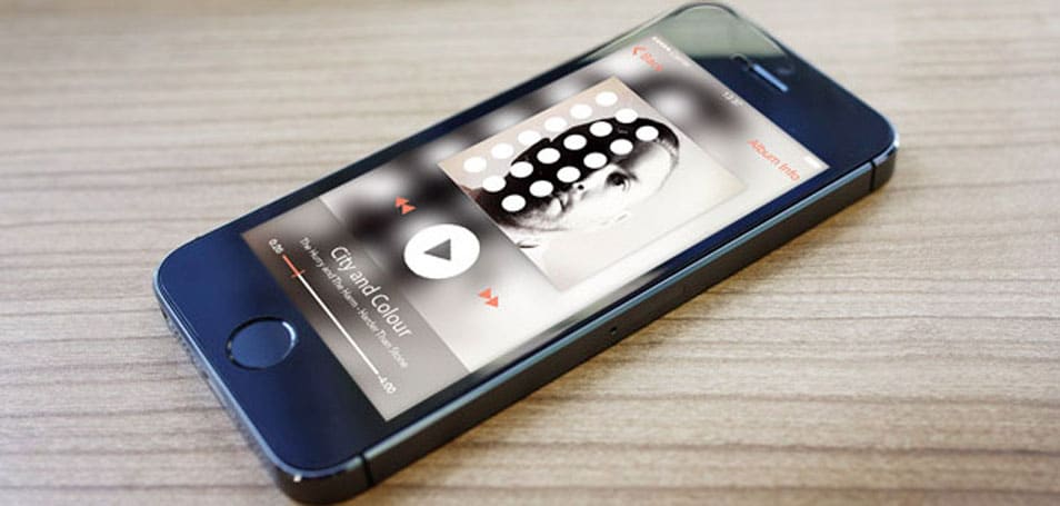 175+ Free Music Player UI PSD Templates 63 Music player PSD