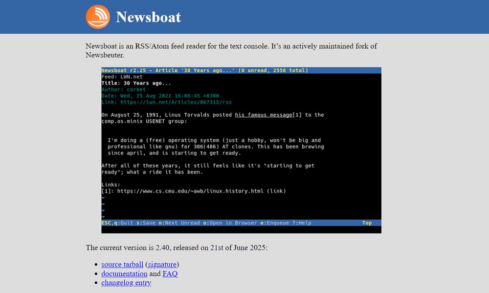 Best Google Reader Alternatives 15 Newsboat