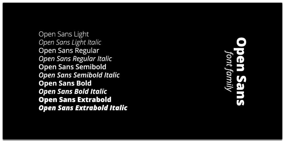 20 Best Free Fonts for Web/Graphic Designers 12 Open Sans