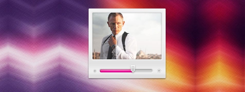 175+ Free Music Player UI PSD Templates 47 Player with Brightness control