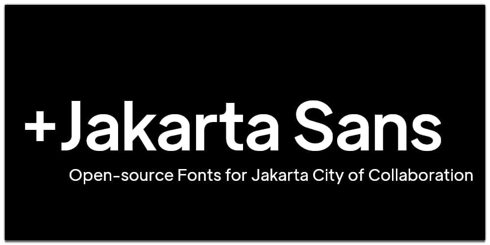 20 Best Free Fonts for Web/Graphic Designers 9 Plus Jakarta Sans