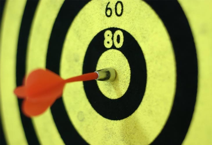 Smack in the middle Smack in the middle