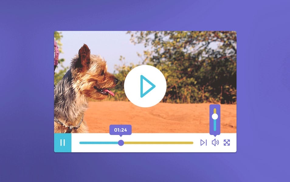 Video Player Free PSD