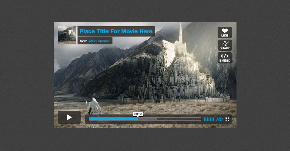 Vimeo Player UI Kit