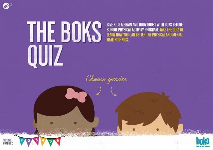 A Showcase Of Cartoons In Web Design 13 The Boks Quiz