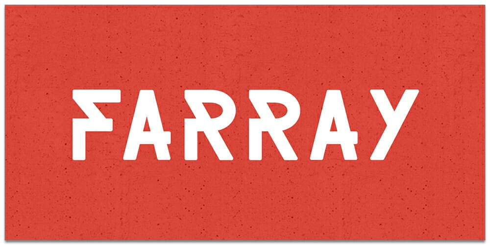 20 Latest High Quality Free Fonts for Designers 13 Farray
