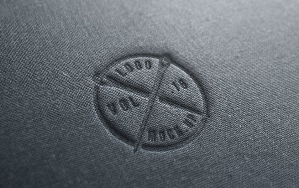 20 Best Photorealistic Logo Mockup Pack 8 Linen Logo Mock-Up Template