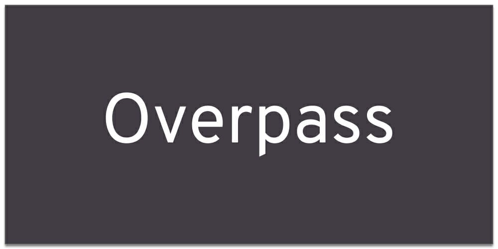 20 Latest High Quality Free Fonts for Designers 14 Overpass