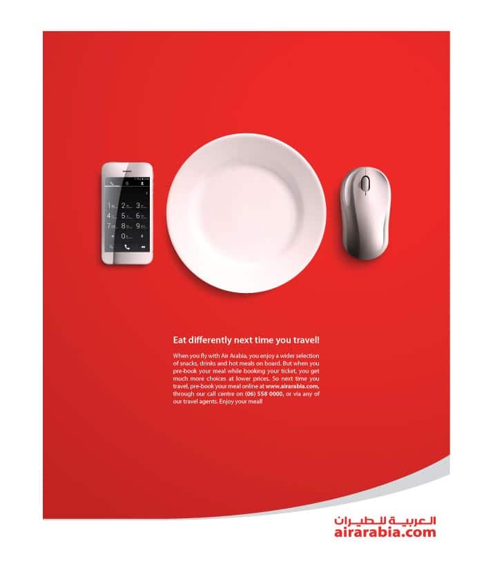 Air Arabia - Random print ads