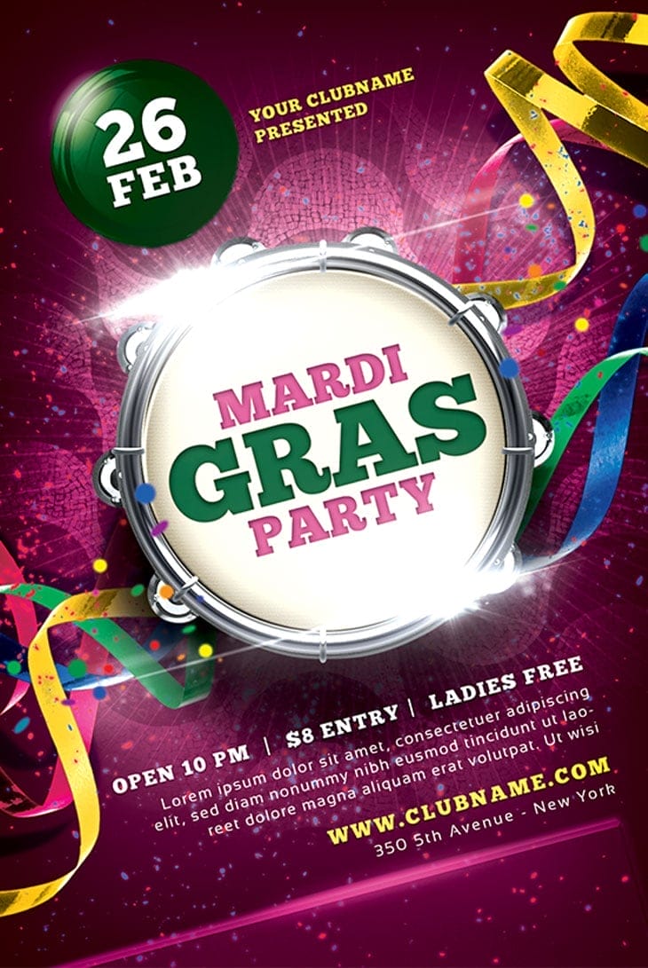 Carnaval-Mardi-Gras-2013-Flyer-Template