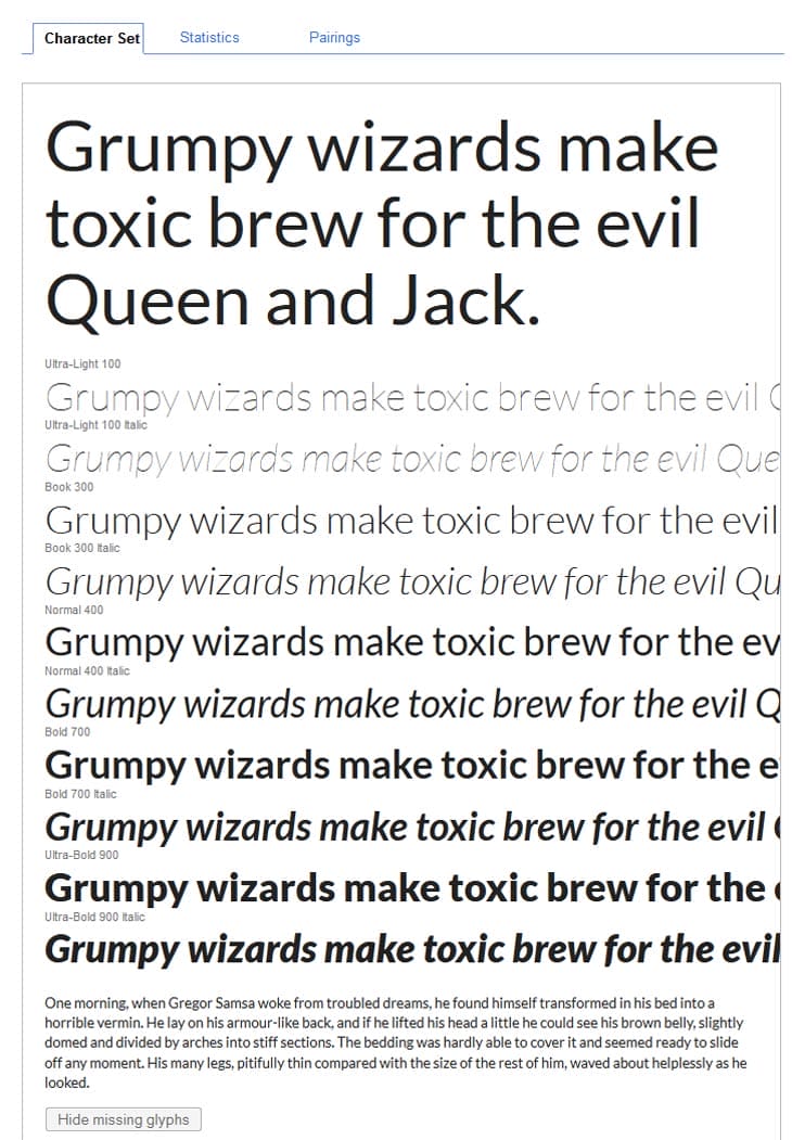 Google Fonts Lato