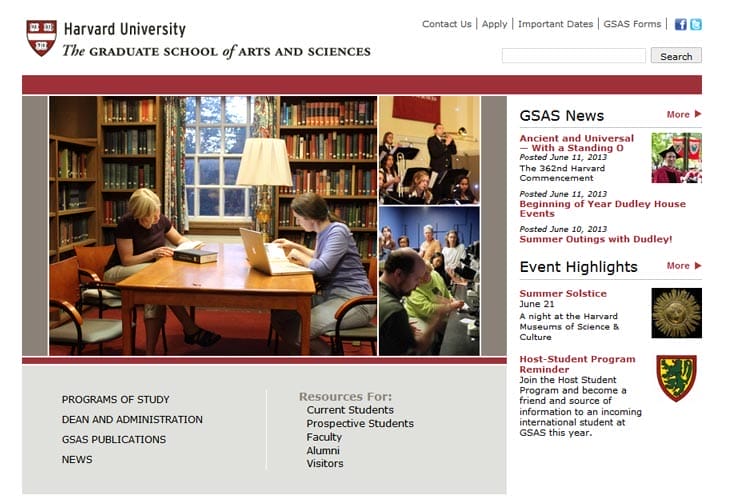 Harvard University - The Graduate School of Arts and Sciences