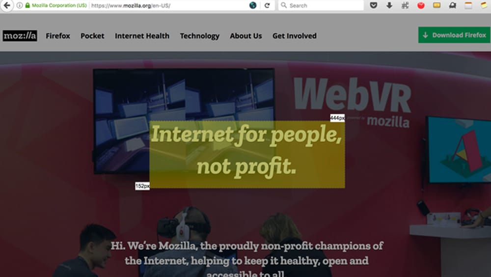 Best Firefox Add-ons for Web Designers and Developers 14 Measure-it