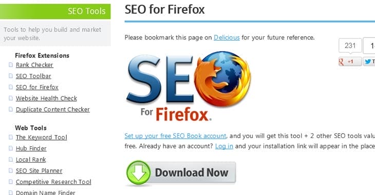 SEO for Firefox