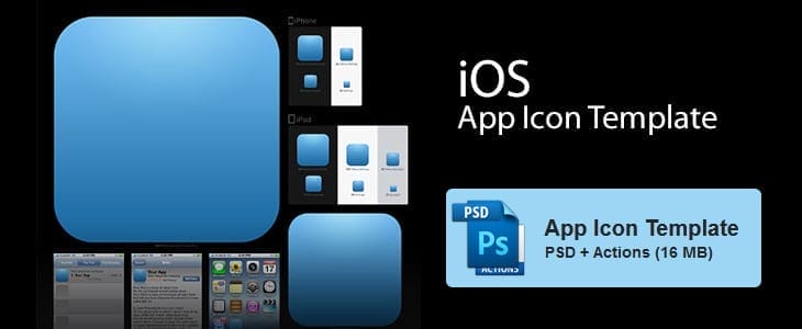 iOS App Icon Template