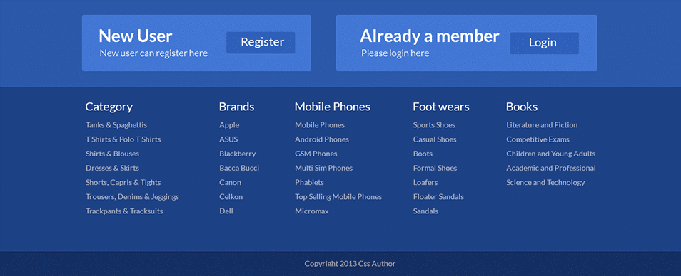 Footer Designs PSD_3 Footer Designs PSD_3