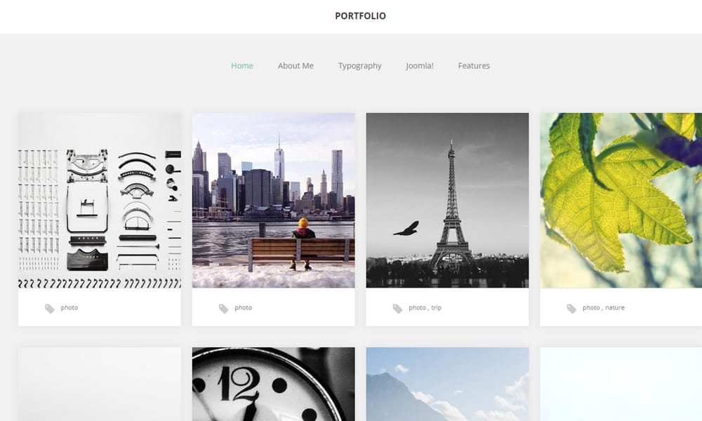 30 Best Free Responsive Joomla Templates 2025 43 Photographer Portfolio