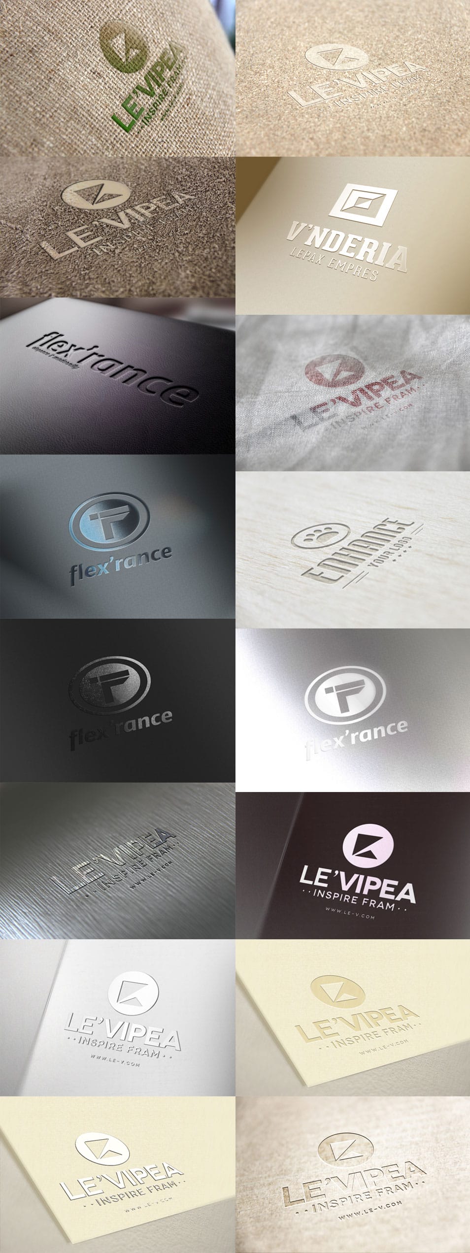 17 Logo Mockup Psd