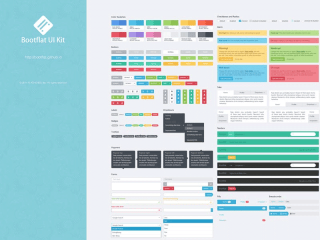 200 Latest Free UI Kit PSD Collection