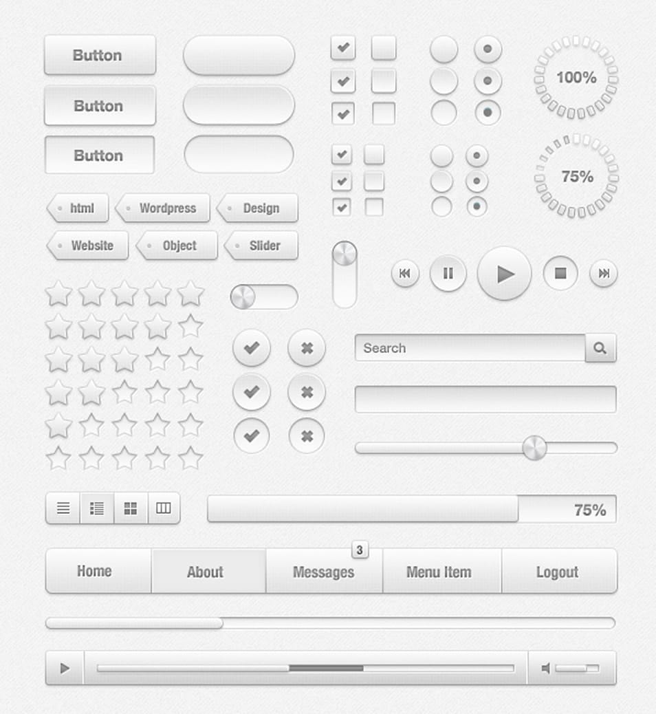 Blitz UI Kit PSD Blitz UI Kit PSD