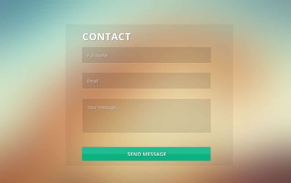Contact Form Contact Form