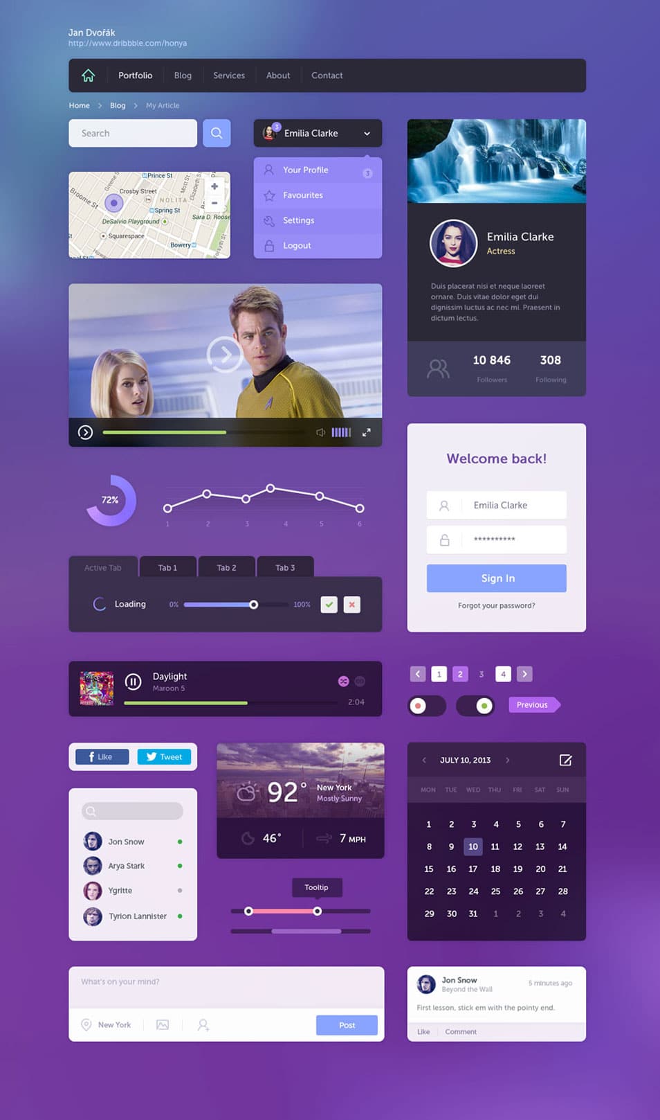 Flat UI Kit