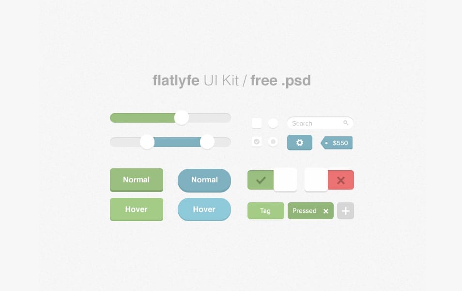 Flatlyfe UI Kit