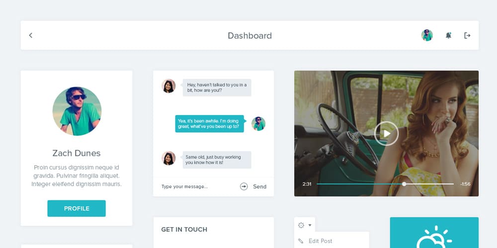 200+ Latest Free UI Kit PSD Collection 45 Free Flat UI Kit