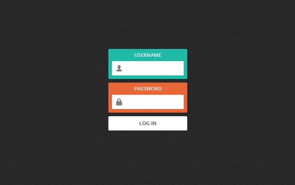 Free PSD Login Form Free PSD Login Form