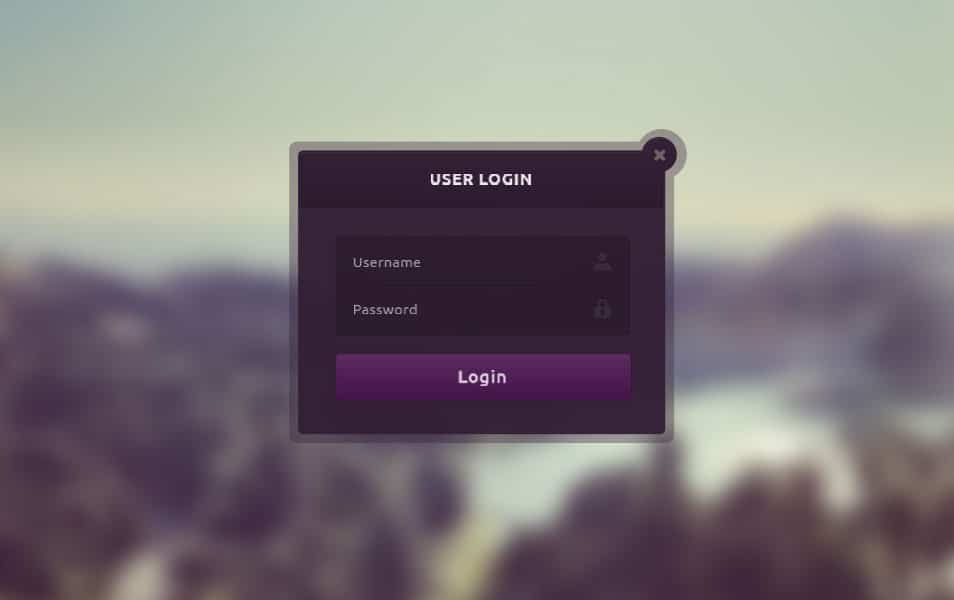 Login Modal