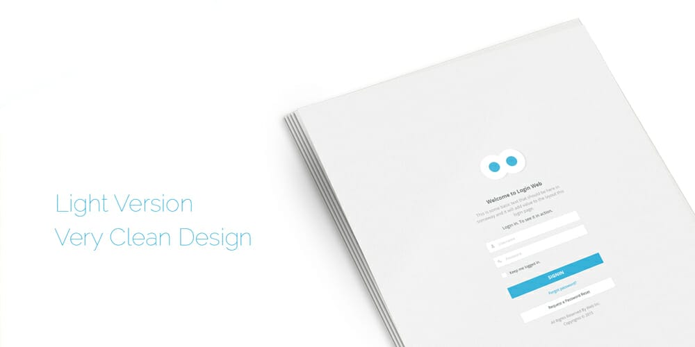 Login Page Template