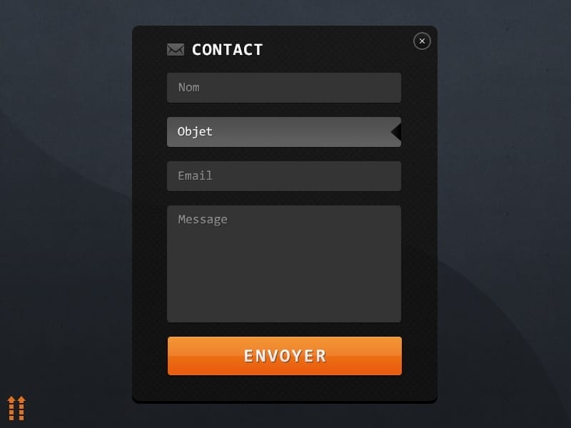 The Best Collection of Free Forms PSD 49 Pop Up Contact Form PSD