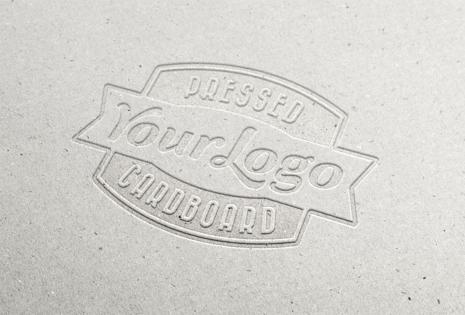 The Ultimate Collection of 2000+ Free Mockup Templates PSD Designs 239 Pressed Cardboard Logo MockUp
