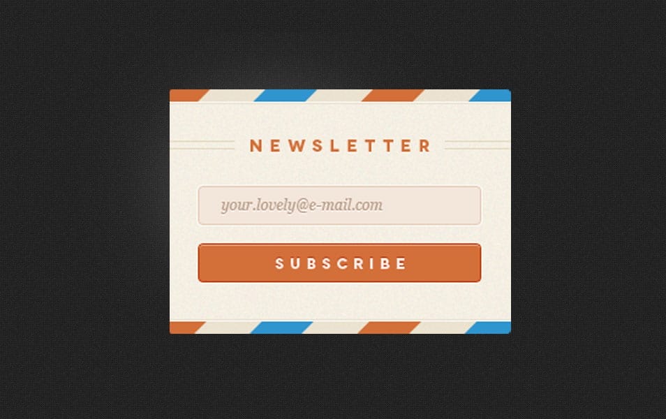 Rebound Newsletter with PSD