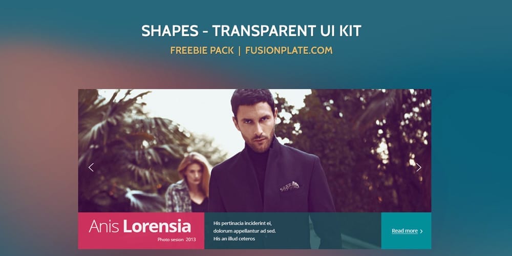 200+ Latest Free UI Kit PSD Collection 8 Shapes UI Kit Free PSD