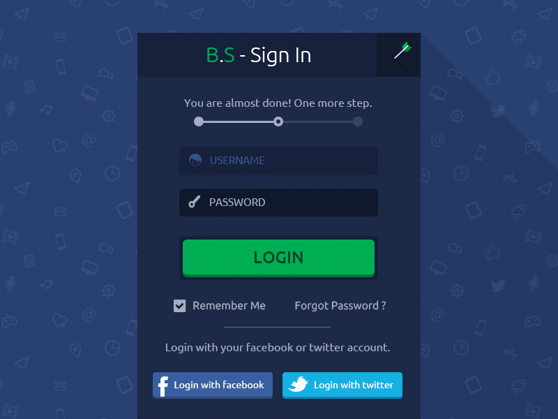 The Best Collection of Free Forms PSD 41 Sign In & Sign Up Forms