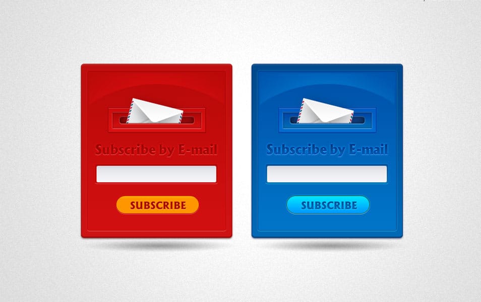 Subscription form design