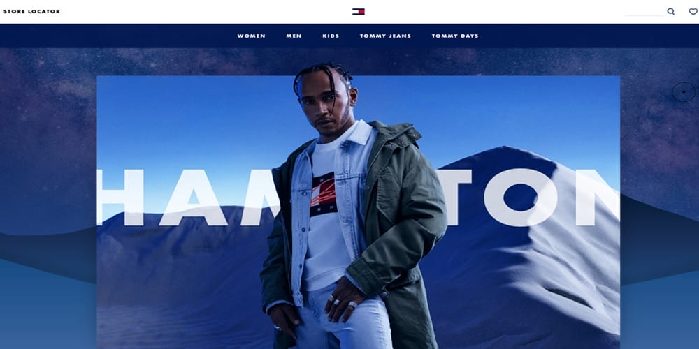75 Beautiful Fashion Website Designs for Your Inspiration 11 Tommy X Lewis