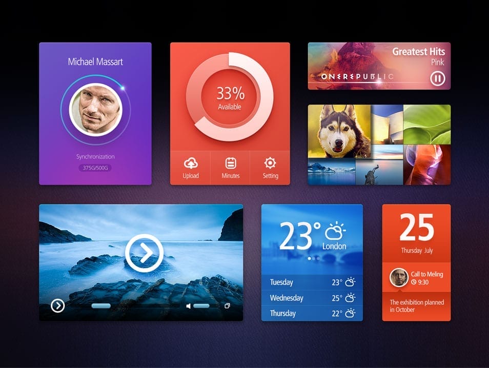 Ui Kit Free PSD Ui Kit Free PSD