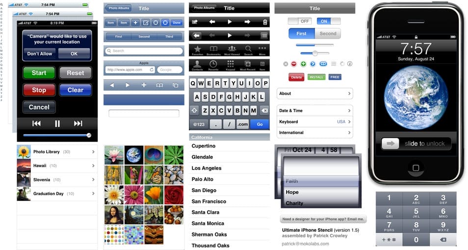 Ultimate iPhone Stencil Ultimate iPhone Stencil