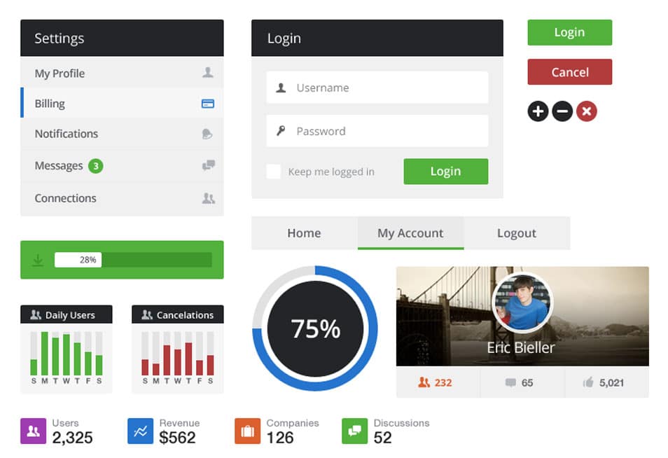 Flat UI Kit Flat UI Kit