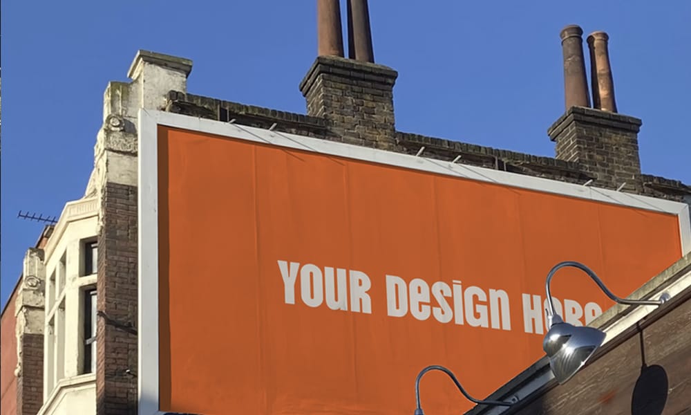 The Ultimate Collection of 2000+ Free Mockup Templates PSD Designs 483 Free Landscape Billboard Mockup PSD