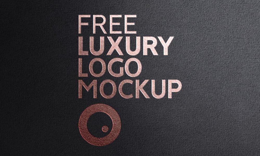 The Ultimate Collection of 2000+ Free Mockup Templates PSD Designs 182 Free Luxury Logo Mockup PSD