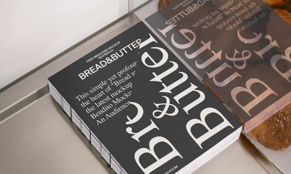 The Ultimate Collection of 2000+ Free Mockup Templates PSD Designs 454 Free Magazine Mockup PSD