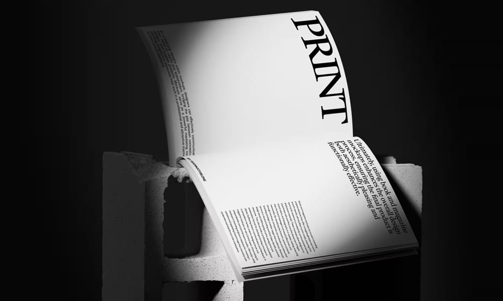 The Ultimate Collection of 2000+ Free Mockup Templates PSD Designs 453 Free Magazine Mockup on Blocks PSD