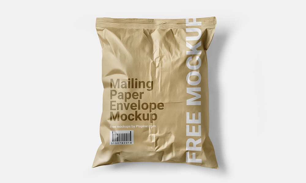 The Ultimate Collection of 2000+ Free Mockup Templates PSD Designs 437 Free Mailing Paper Envelope Mockup PSD