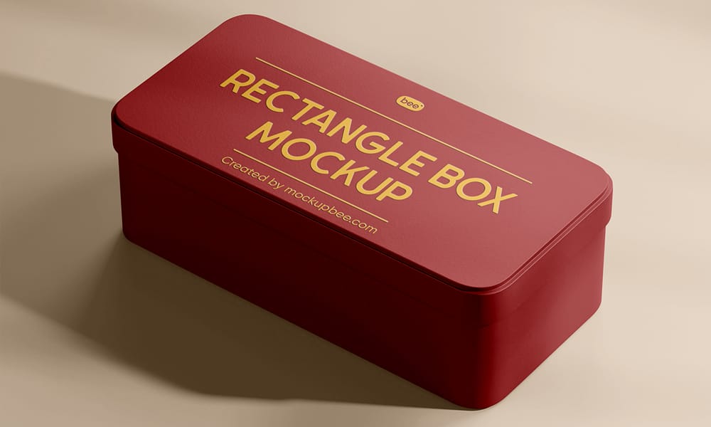 The Ultimate Collection of 2000+ Free Mockup Templates PSD Designs 649 Free Metal Elegant Box Mockup PSD
