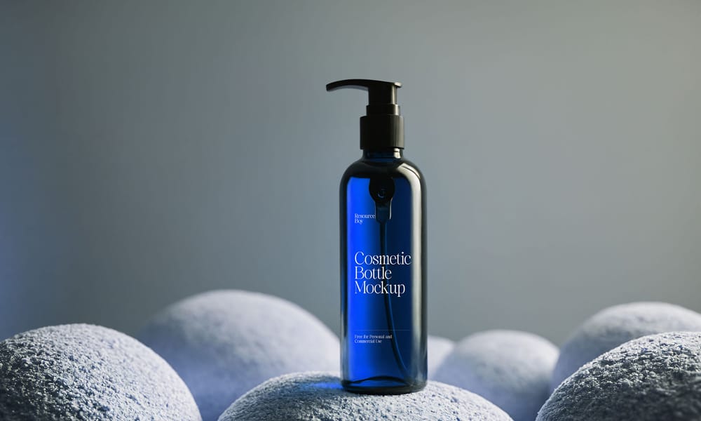 The Ultimate Collection of 2000+ Free Mockup Templates PSD Designs 521 Free Plastic Cosmetic Pump Bottle Mockup PSD